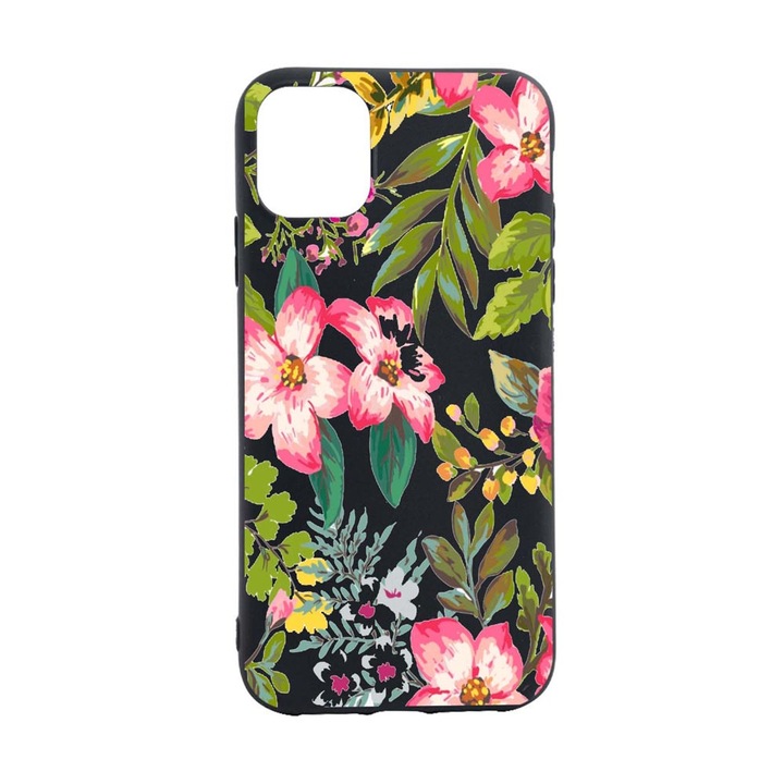 Калъф Pastel Flowers за Apple iPhone 12, Устойчив на износване, Силикон, B510