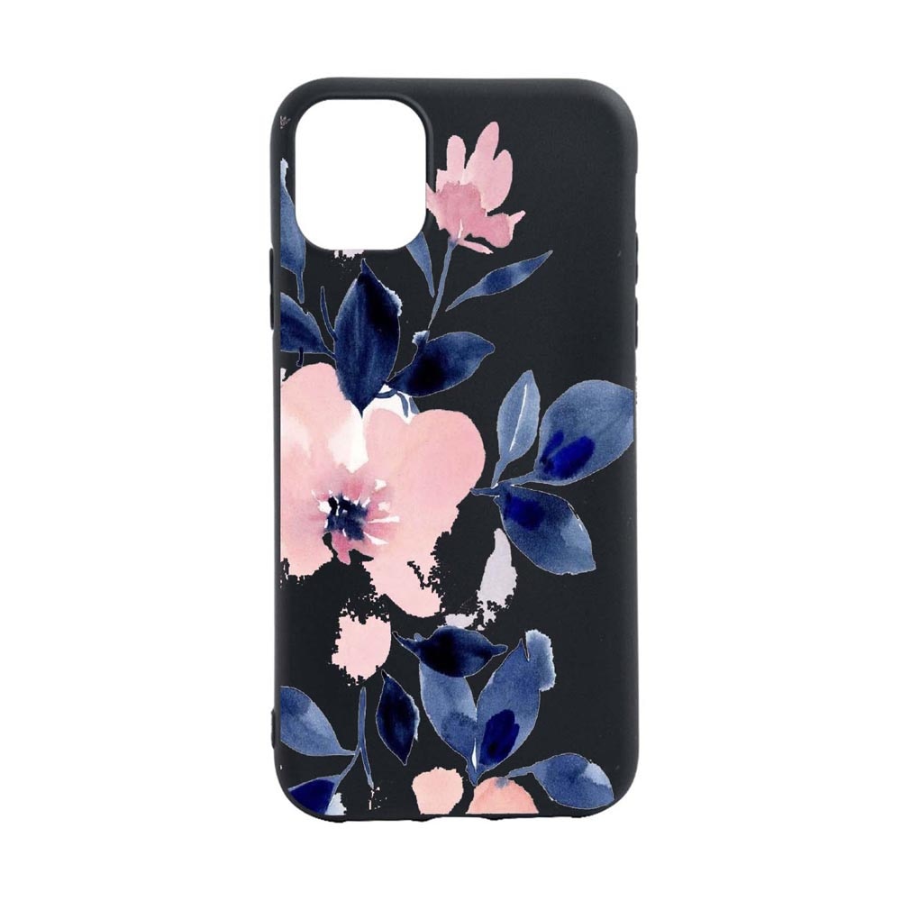 Husa Silicon Flowers, Pastel colors, compatibila cu Apple iPhone 13 Pro Max, rezistenta la uzura, anti-alunecare, B506