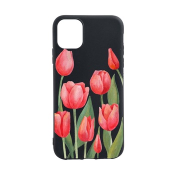 Husa Silicon Red Roses, compatibila cu Apple iPhone 13 Mini, rezistenta la uzura, anti-alunecare, B633 Husa Silicon Red Roses, compatibila cu Apple iPhone 13 Mini, rezistenta la uzura, anti-alunecare, B633