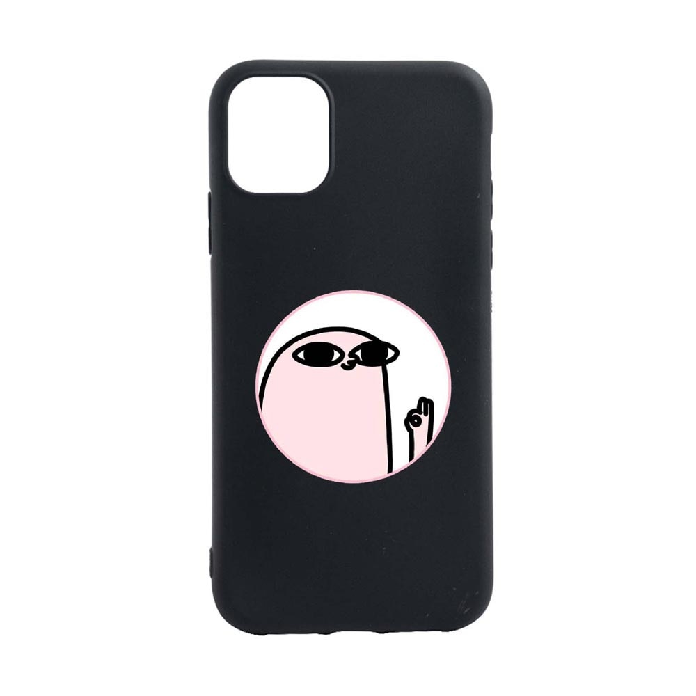 Husa Silicon Meme, compatibila cu Apple iPhone 13 Mini, rezistenta la uzura, anti-alunecare, B658
