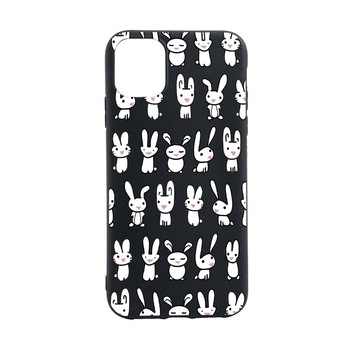 Husa Silicon Rabbits, compatibila cu Apple iPhone 13 Pro Max, rezistenta la uzura, anti-alunecare, B691 Husa Silicon Rabbits, compatibila cu Apple iPhone 13 Pro Max, rezistenta la uzura, anti-alunecare, B691