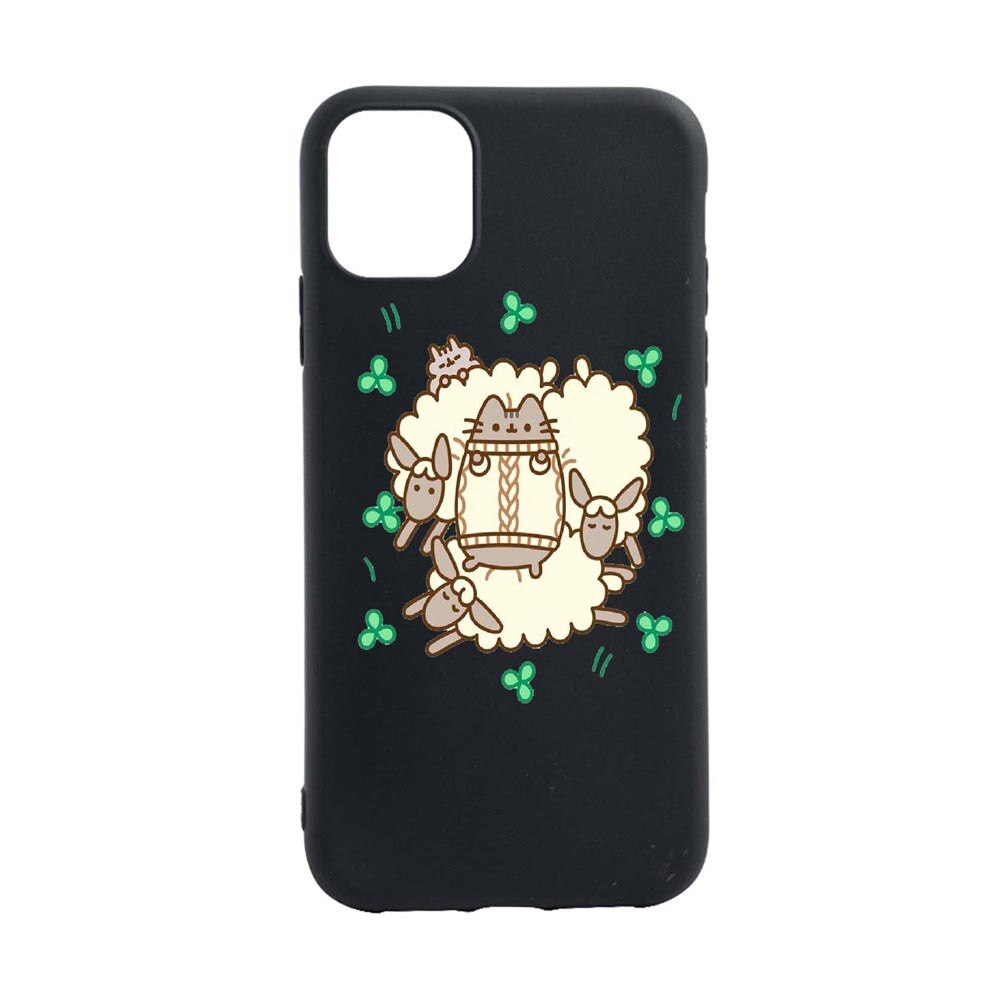 Husa Silicon Rabbits - Lambs, compatibila cu Apple iPhone 13 Mini, rezistenta la uzura, anti-alunecare, B692