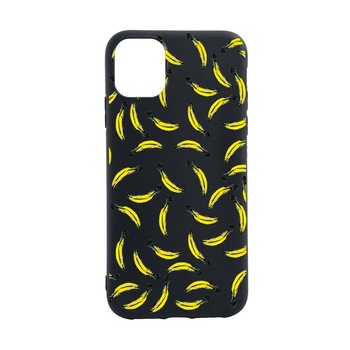 Husa Silicon Bananas, compatibila cu Apple iPhone 13 Pro, rezistenta la uzura, anti-alunecare, B664 Husa Silicon Bananas, compatibila cu Apple iPhone 13 Pro, rezistenta la uzura, anti-alunecare, B664