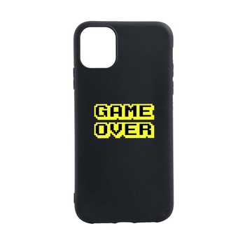 Husa Silicon Game Over, compatibila cu Apple iPhone 13 Pro, rezistenta la uzura, anti-alunecare, B671 Husa Silicon Game Over, compatibila cu Apple iPhone 13 Pro, rezistenta la uzura, anti-alunecare, B671