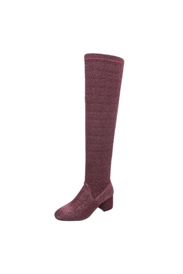 Cizme Super Me P513 culoare roz, Roz