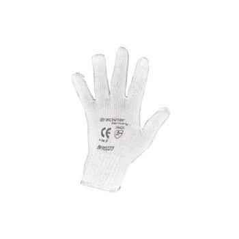 Set manusi de protectie bumbac albe, 12 bucati, marimea M Breckner Germany Set manusi de protectie bumbac albe, 12 bucati, marimea M Breckner Germany