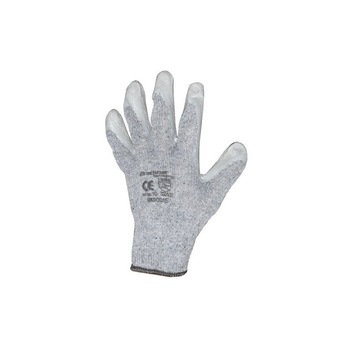Set manusi de protectie bumbac cauciucate gri, 12 bucati, marimea L Breckner Germany Set manusi de protectie bumbac cauciucate gri, 12 bucati, marimea L Breckner Germany