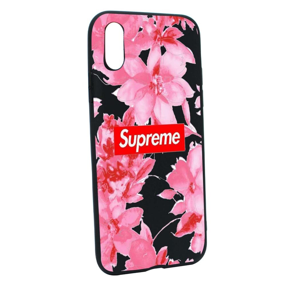 Husa Supreme, Flowers, pentru Xiaomi Mi 9, rezistenta la uzura, anti-alunecare, din silicon Premium, B260