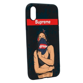 Husa Silicon Supreme, Woman, compatibila cu Xiaomi Poco F3 / Poco F3 Pro, rezistenta la uzura, anti-alunecare, B256 Husa Silicon Supreme, Woman, compatibila cu Xiaomi Poco F3 / Poco F3 Pro, rezistenta la uzura, anti-alunecare, B256