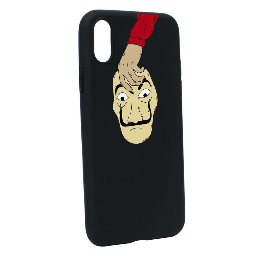 Husa Silicon La Casa de Papel, compatibila cu Samsung Galaxy M02, rezistenta la uzura, anti-alunecare, B295