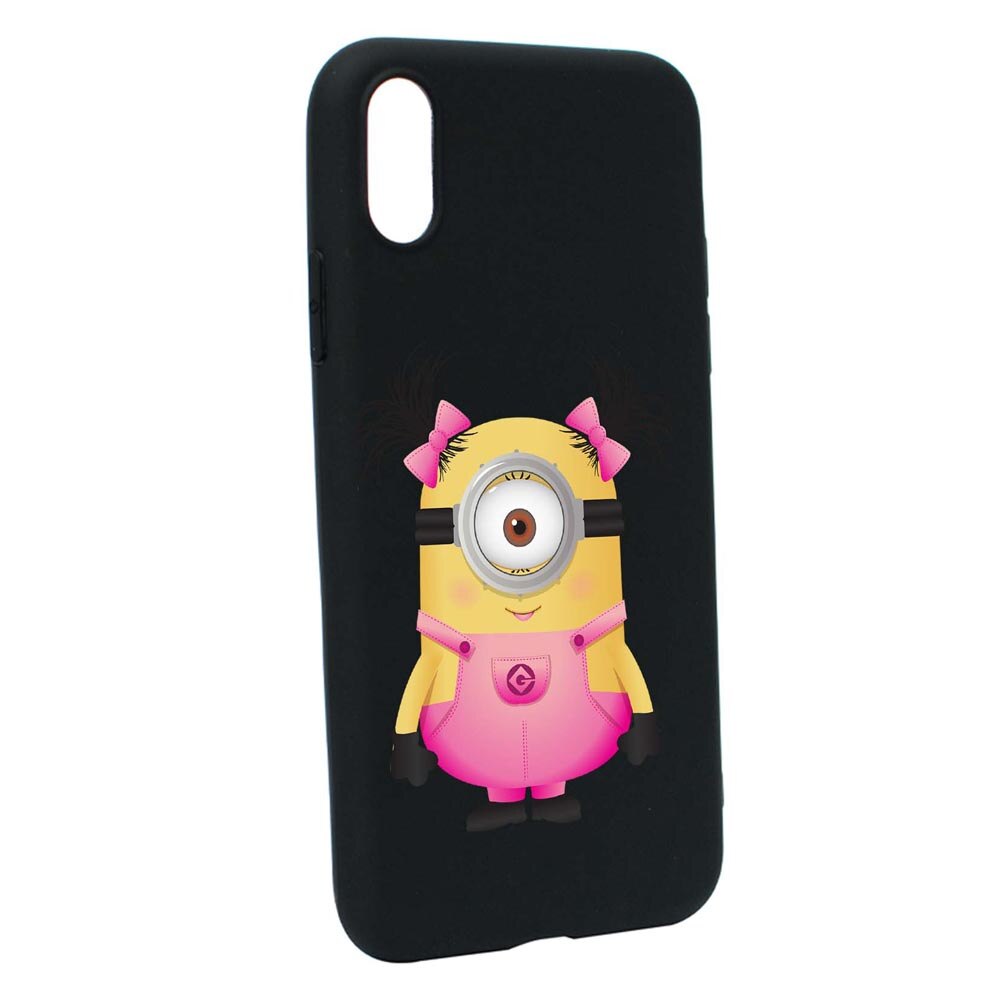 Husa Silicon Compatibila Cu Samsung Galaxy M02, Minion Girl, rezistenta la uzura, anti-alunecare, B213