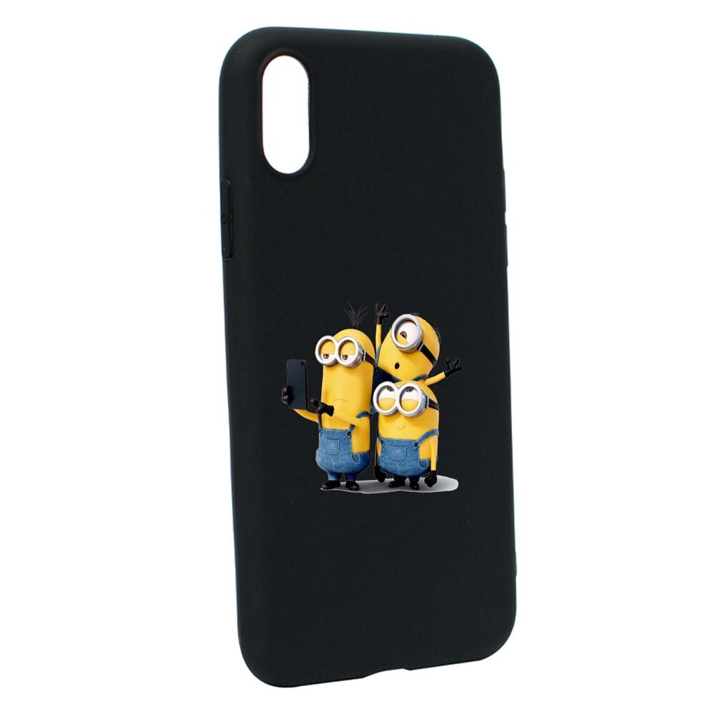 Husa pentru Samsung Galaxy S21 Plus, Minions, rezistenta la uzura, anti-alunecare, din silicon Premium, B207