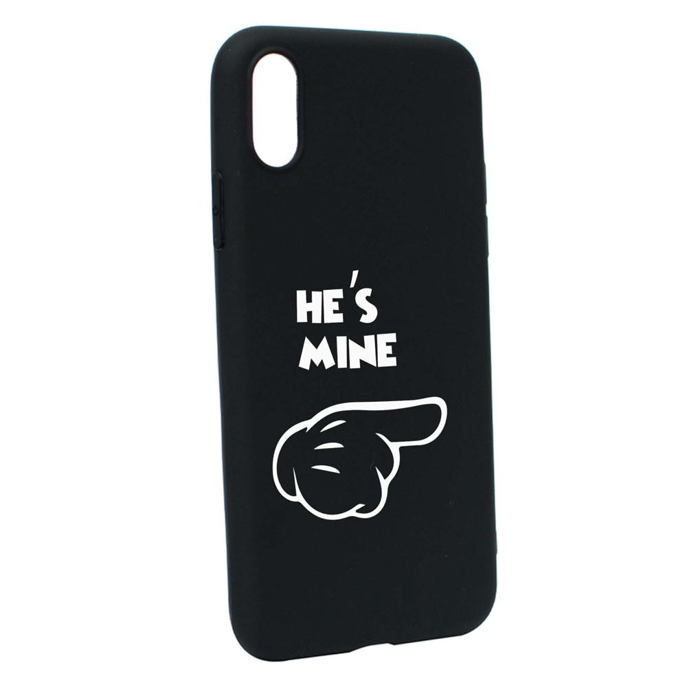 Husa Silicon Compatibila Cu Xiaomi Poco F3 / Poco F3 Pro, He's Mine, rezistenta la uzura, anti-alunecare, B105