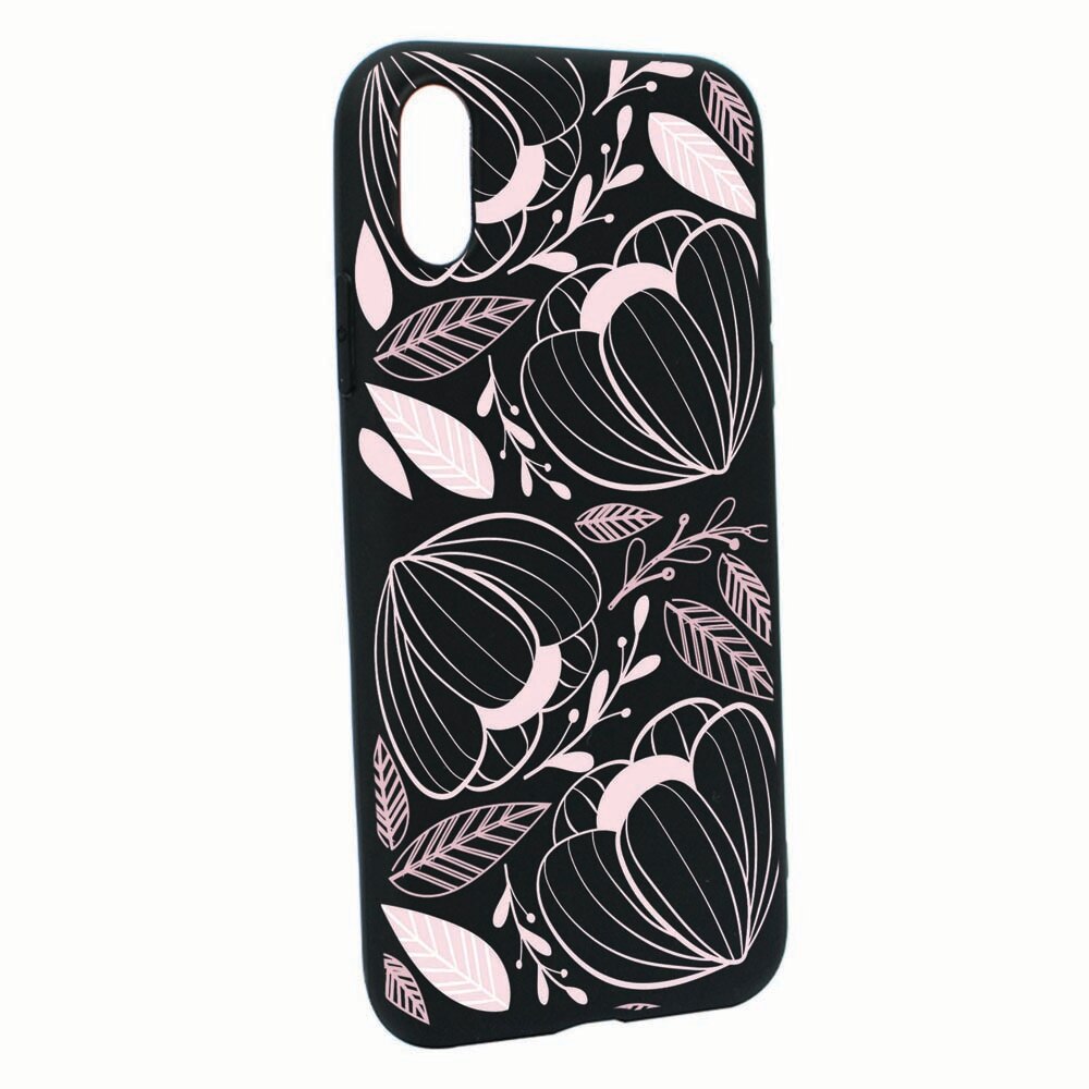 Husa Silicon Compatibila Cu Xiaomi Redmi K40 / Redmi K40 Pro, Flowers, rezistenta la uzura, anti-alunecare, B113