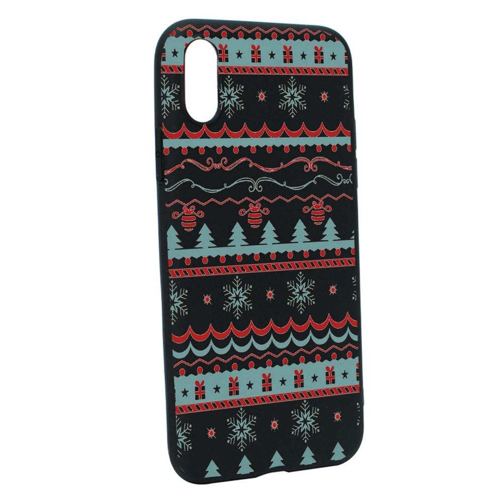 Husa Silicon Xmas, compatibila cu Samsung Galaxy M02, rezistenta la uzura, anti-alunecare, B321