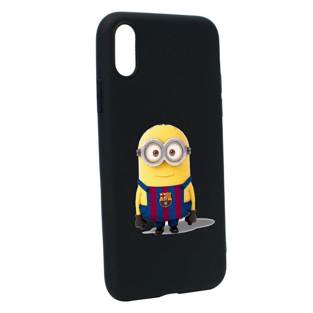 Husa pentru Xiaomi Mi 9, Minion Football, rezistenta la uzura, anti-alunecare, din silicon Premium, B212