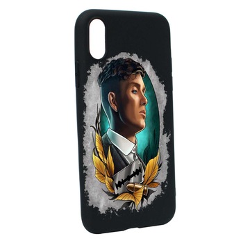 Husa Peaky Blinders, pentru Samsung Galaxy S21 Plus, rezistenta la uzura, anti-alunecare, din silicon Premium, B384 Husa Peaky Blinders, pentru Samsung Galaxy S21 Plus, rezistenta la uzura, anti-alunecare, din silicon Premium, B384