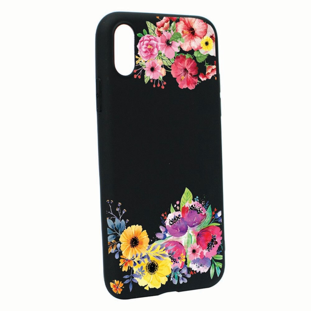 Husa Silicon Compatibila Cu Xiaomi Redmi K40 / Redmi K40 Pro, Flowers, rezistenta la uzura, anti-alunecare, B56