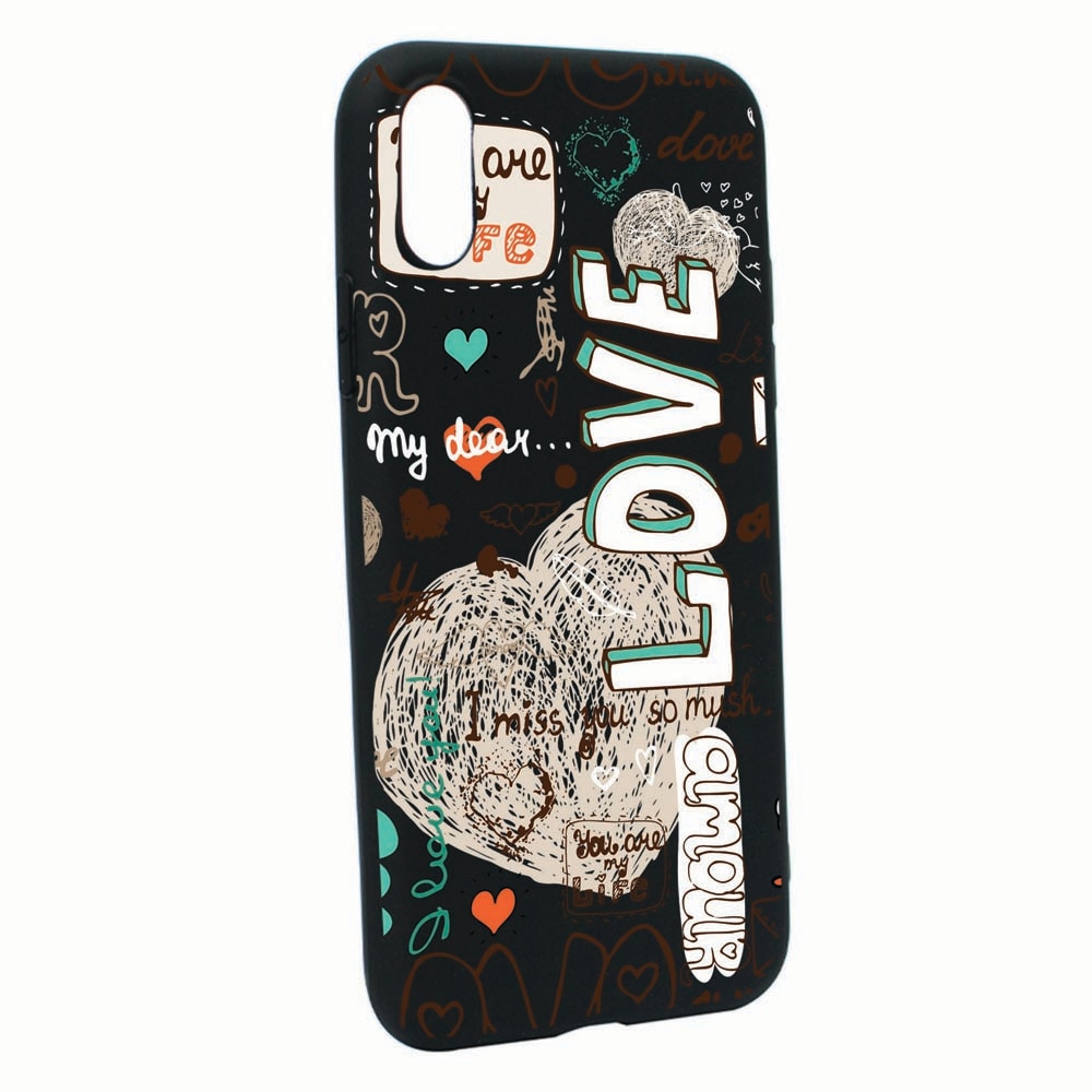 Husa Silicon Compatibila Cu Samsung Galaxy M02, Love, rezistenta la uzura, anti-alunecare, B25