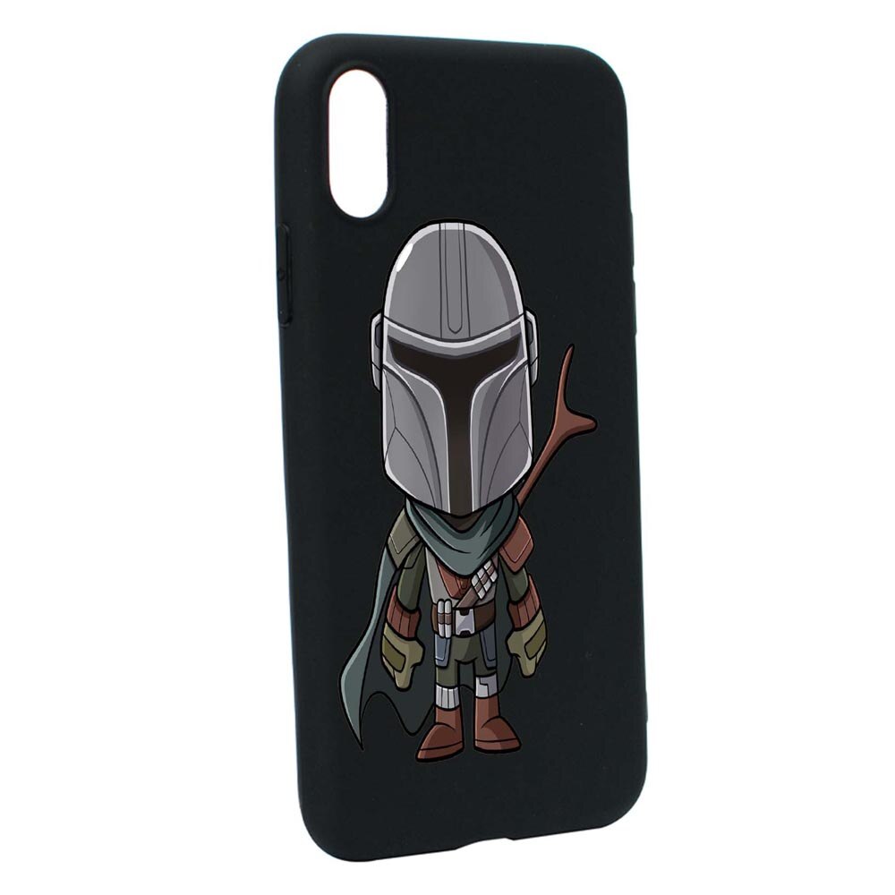 Husa Silicon Star Wars, The Mandalorian Compatibila Cu Xiaomi Redmi K40 / Redmi K40 Pro, rezistenta la uzura, anti-alunecare, B462