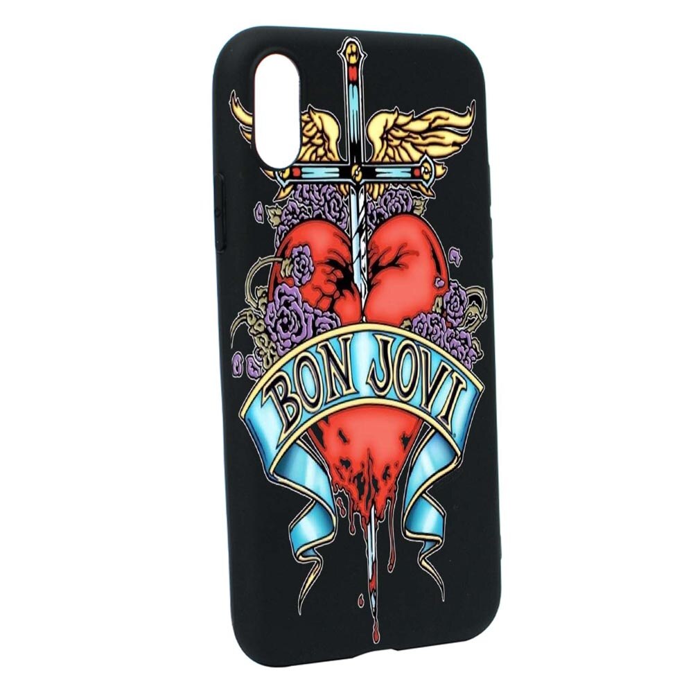 Husa Bon Jovi, pentru Xiaomi Mi 9 Lite / Mi A3 Lite, rezistenta la uzura, anti-alunecare, din silicon Premium, din silicon Premium, B533