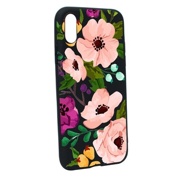 Husa Flowers, pentru Xiaomi Mi 9, rezistenta la uzura, anti-alunecare, din silicon Premium, din silicon Premium, B629 Husa Flowers, pentru Xiaomi Mi 9, rezistenta la uzura, anti-alunecare, din silicon Premium, din silicon Premium, B629