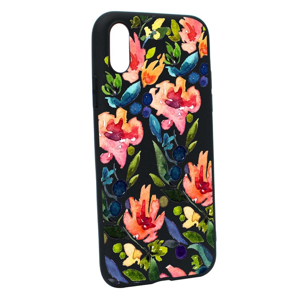 Husa Silicon Flowers Spring, compatibila cu Xiaomi Redmi K40 / Redmi K40 Pro, rezistenta la uzura, anti-alunecare, B628