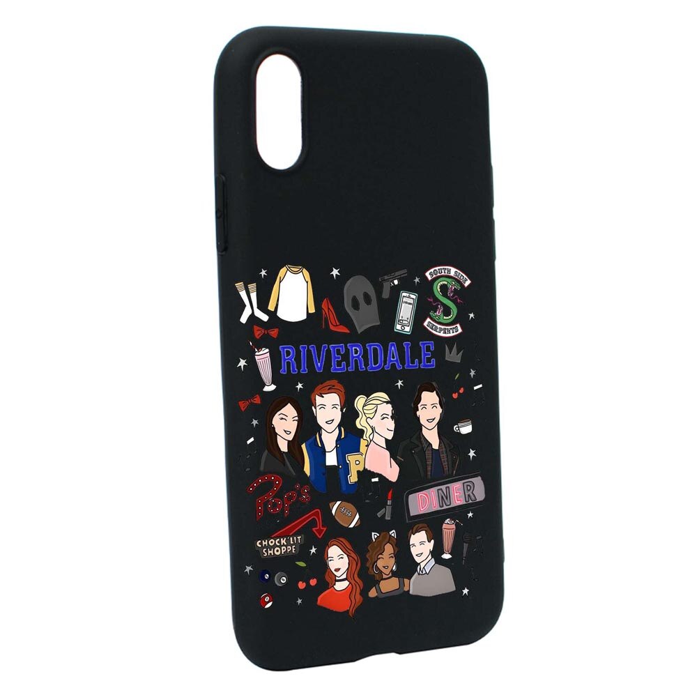 Husa Riverdale, Movie, pentru Xiaomi Redmi 9A, rezistenta la uzura, anti-alunecare, din silicon Premium, din silicon Premium, B607