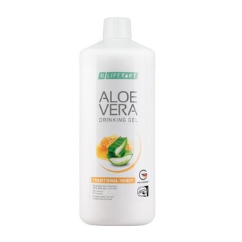 Gel de baut Aloe Vera cu Miere, pentru imunitate, 1 L Gel de baut Aloe Vera cu Miere, pentru imunitate, 1 L