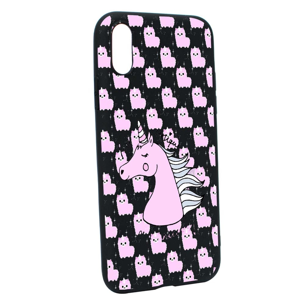 Husa Silicon Unicorn - I Feel Unique, compatibila cu Xiaomi Redmi K40 / Redmi K40 Pro, rezistenta la uzura, anti-alunecare, B521