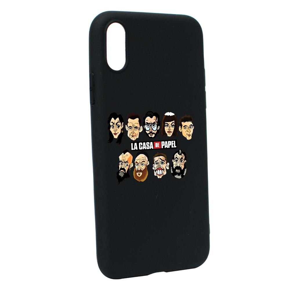 Husa Xiaomi Mi 9 Lite / Mi A3 Lite, La Casa De Papel, rezistenta la uzura, anti-alunecare, din silicon Premium, B713