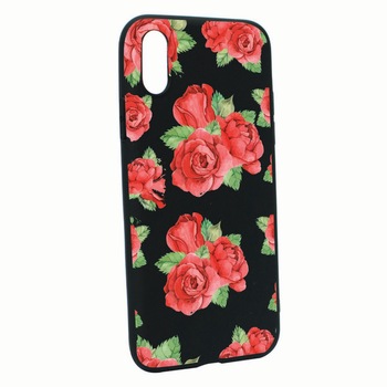 Husa pentru Xiaomi Mi 9 Lite / Mi A3 Lite, Rose, rezistenta la uzura, anti-alunecare, din silicon Premium, B97 Husa pentru Xiaomi Mi 9 Lite / Mi A3 Lite, Rose, rezistenta la uzura, anti-alunecare, din silicon Premium, B97