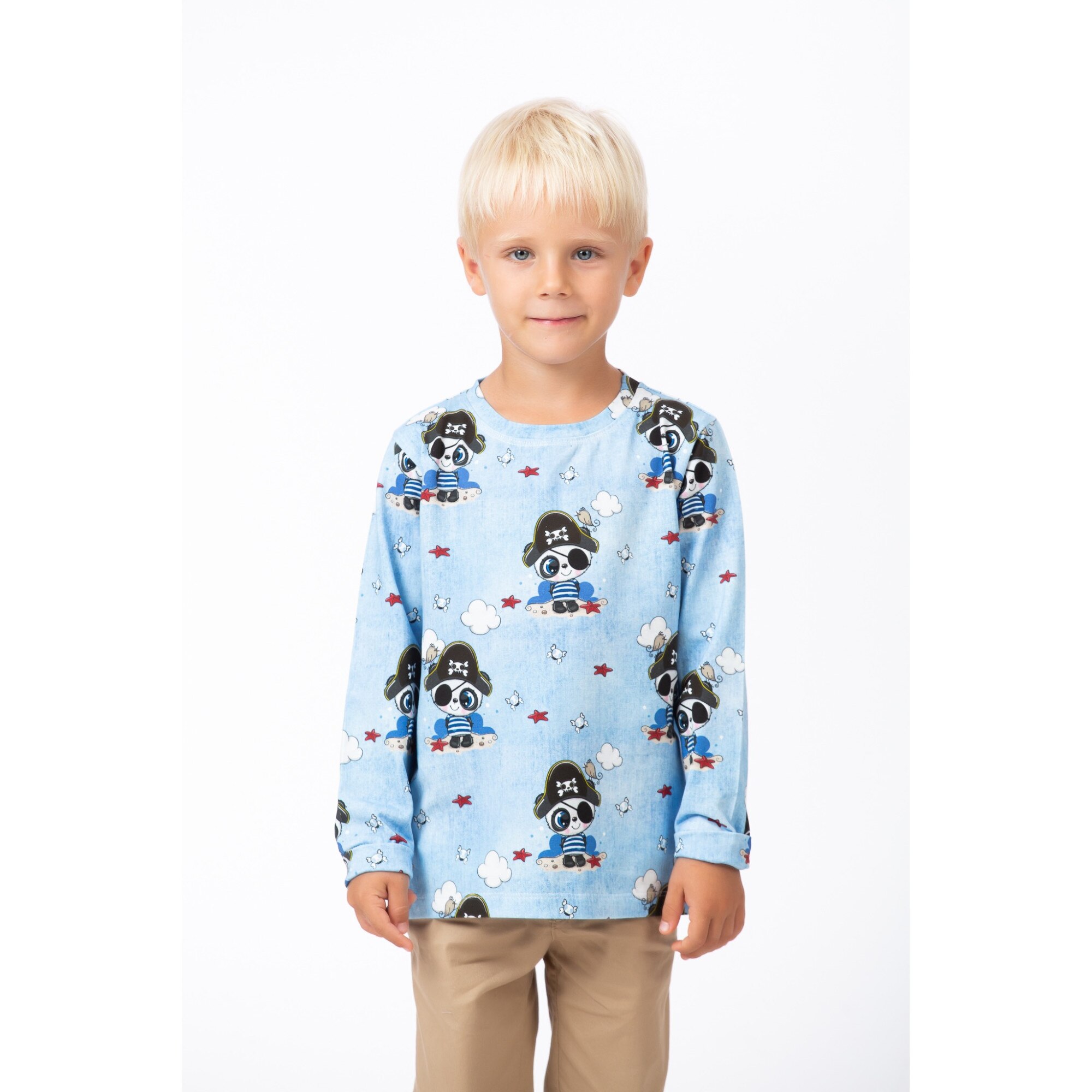 Tricou bleumarin BE YOU, Bleu