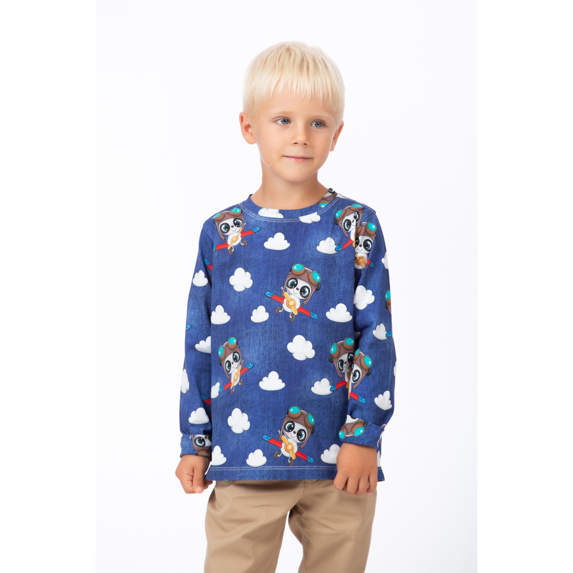 Tricou bleumarin BE YOU, Albastru