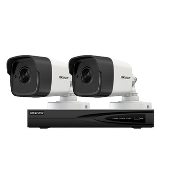 Kit complet supraveghere video Hikvision 2 camere IP de exterior,4MP(2K),IR 30m Kit complet supraveghere video Hikvision 2 camere IP de exterior,4MP(2K),IR 30m