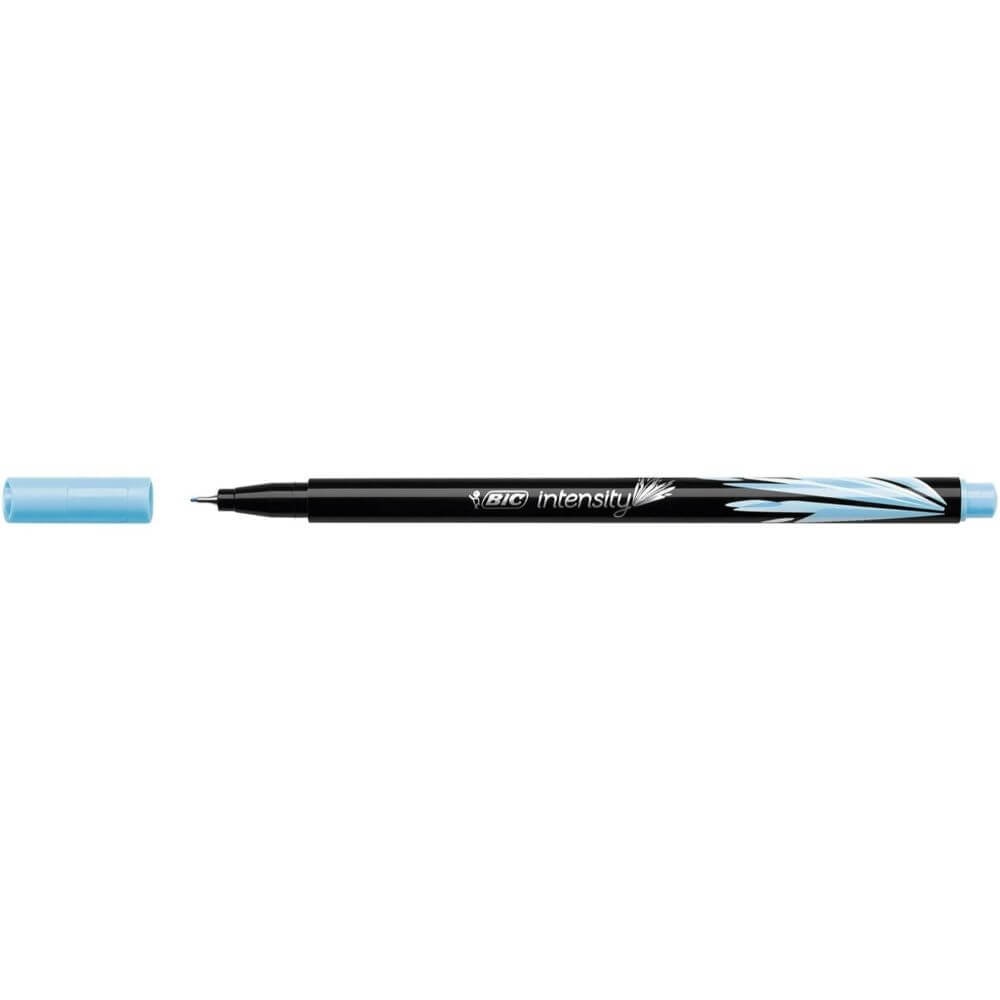 BIC Intensity Fineliner – 0,4 Mm Extrafeine Spitze, Rosa Mit Metallring, 5 Stück Im Pack