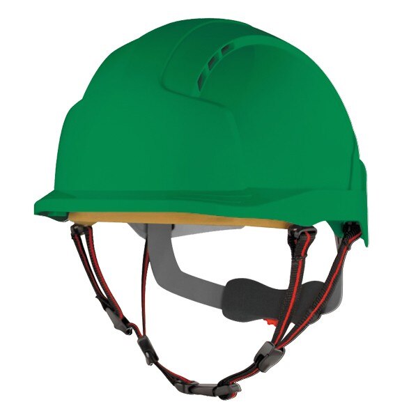 Casca verde pentru alpinism utilitar - JSP SKYWORKER