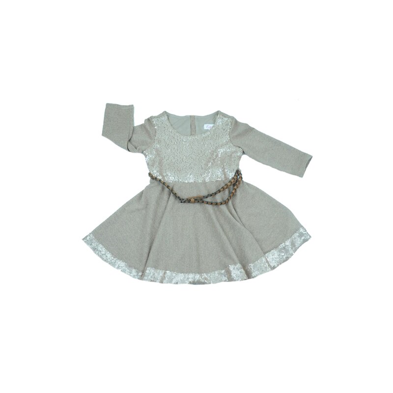 Rochita eleganta pentru fete Colibri, Maro