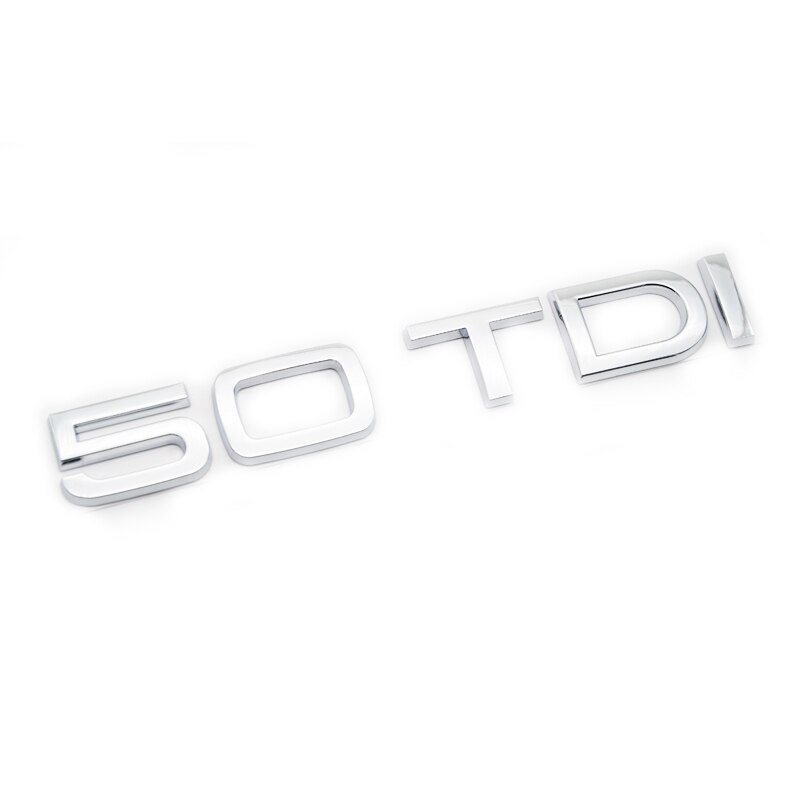 Emblema 5.0 TDI spate portbagaj Audi