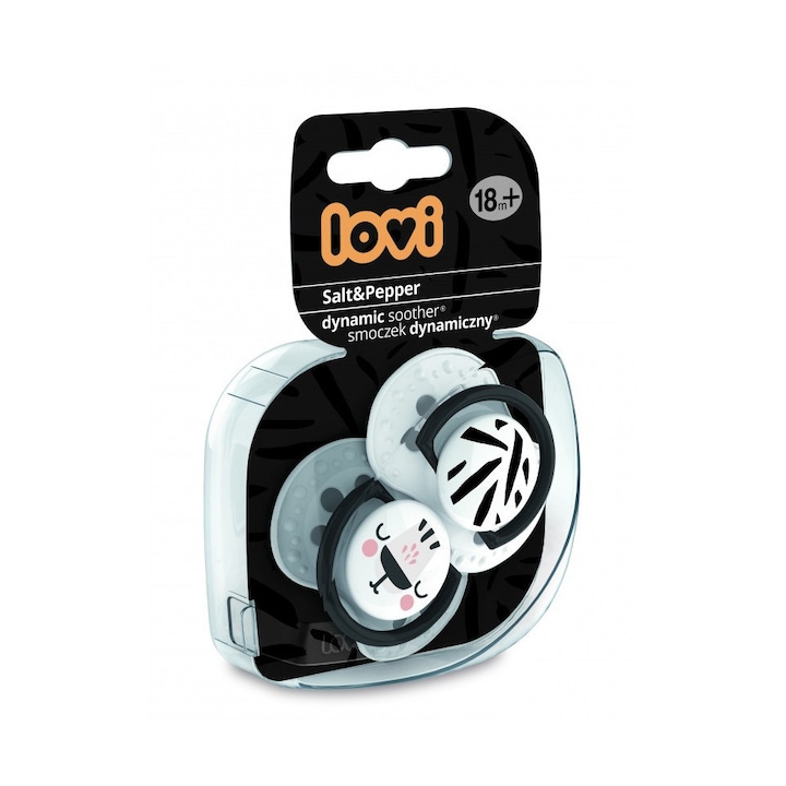 Lovi Cumi Silicon Dynamic 18+ M 2 db Salt&Pepper - 22/880