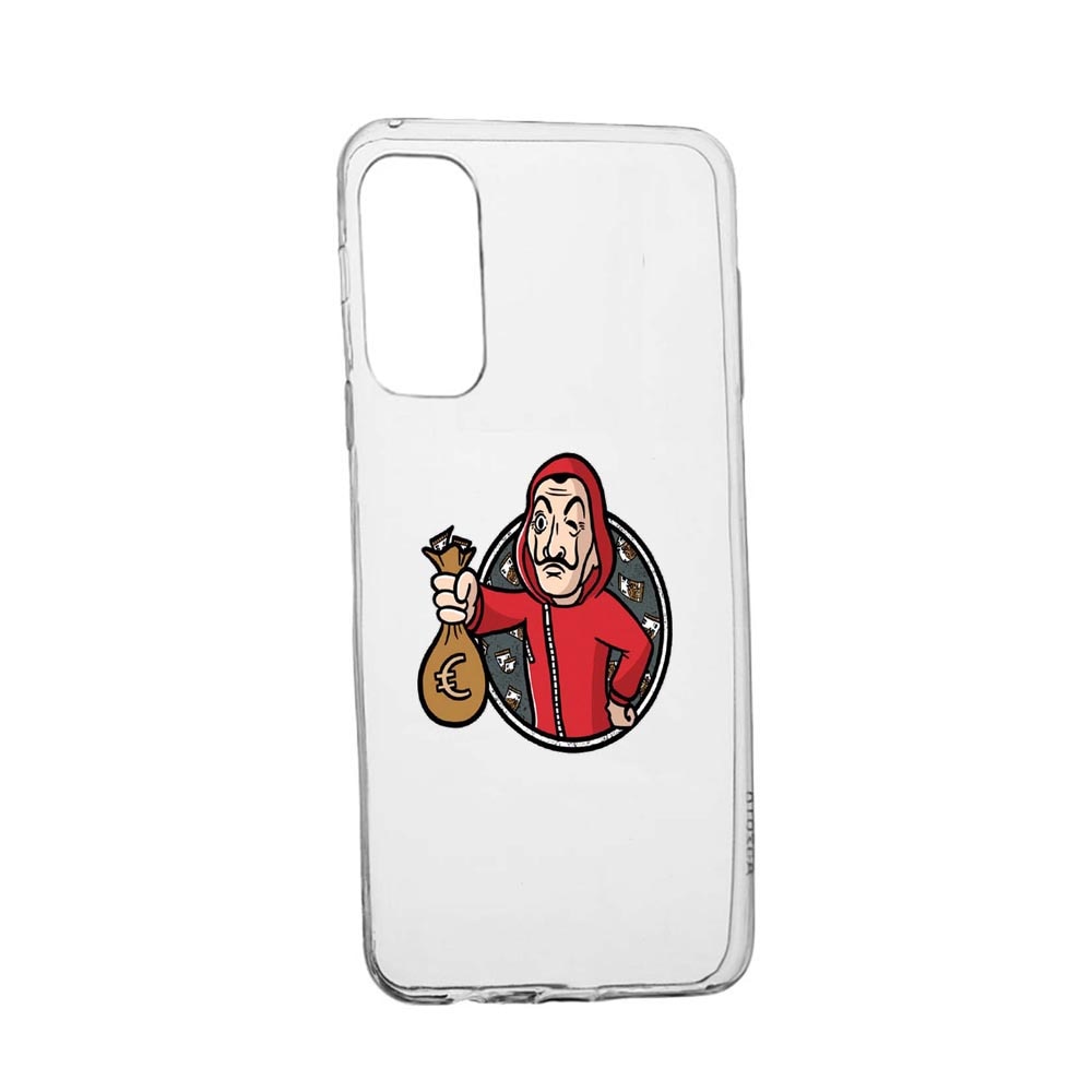 Husa Silicon La Casa De Papel, Compatibila Cu Huawei P50, rezistenta la uzura, anti-alunecare, 700