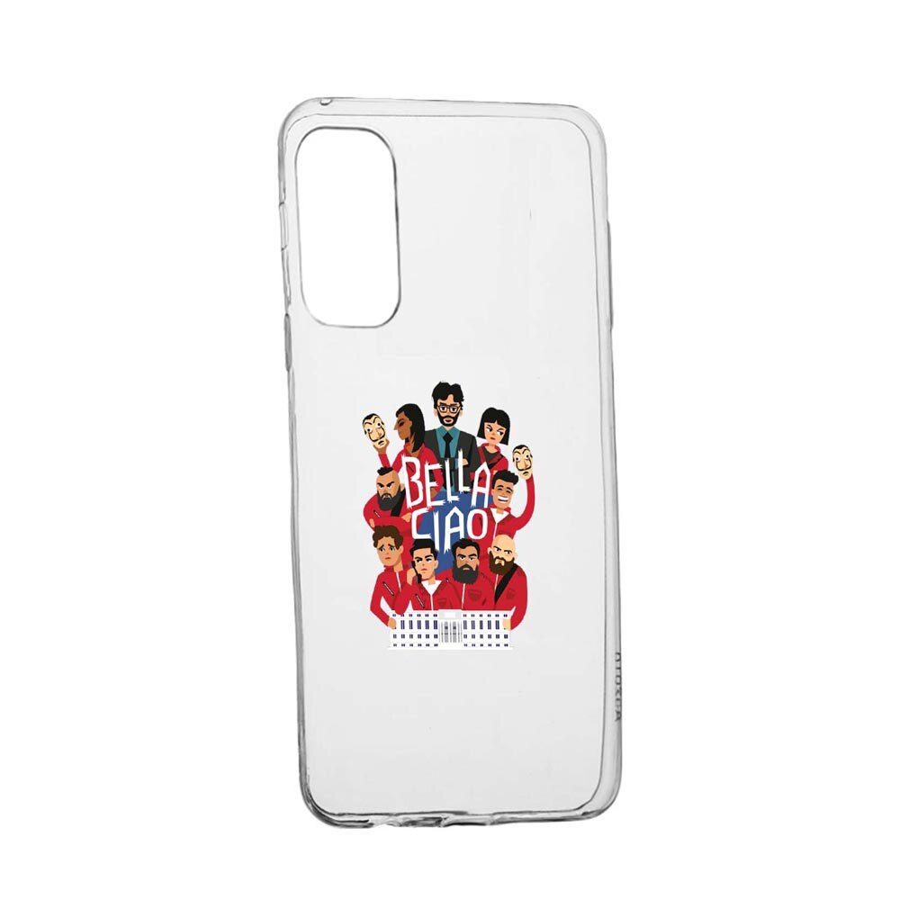 Husa Silicon La Casa De Papel Bella Ciao, Compatibila Cu Realme 7 Pro, rezistenta la uzura, anti-alunecare, 718
