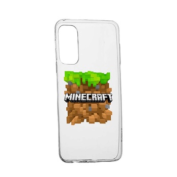 Husa Silicon Minecraft, Compatibila Cu OnePlus 9R, rezistenta la uzura, anti-alunecare, 726 Husa Silicon Minecraft, Compatibila Cu OnePlus 9R, rezistenta la uzura, anti-alunecare, 726