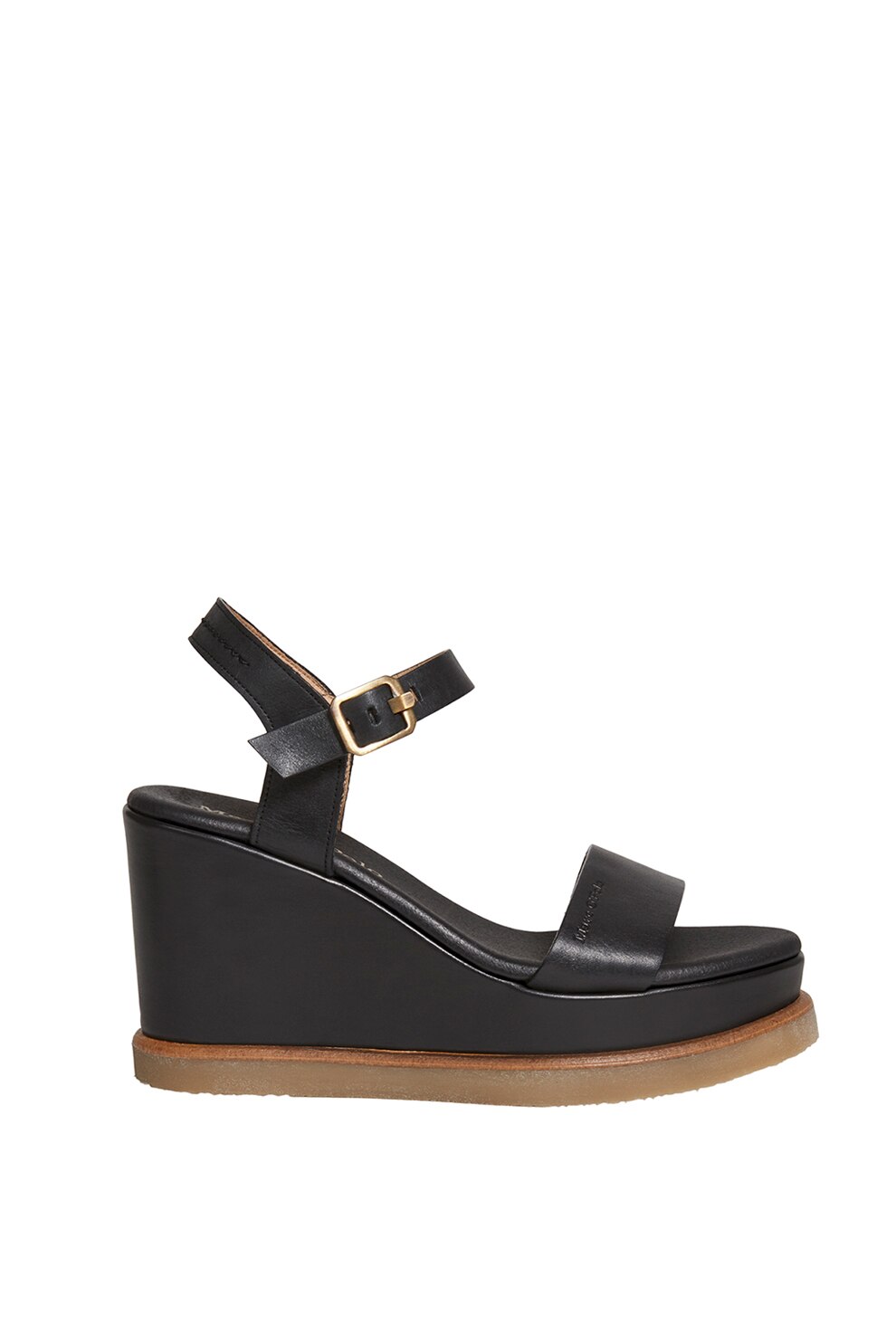 Marc O'Polo, Sandale wedge de piele