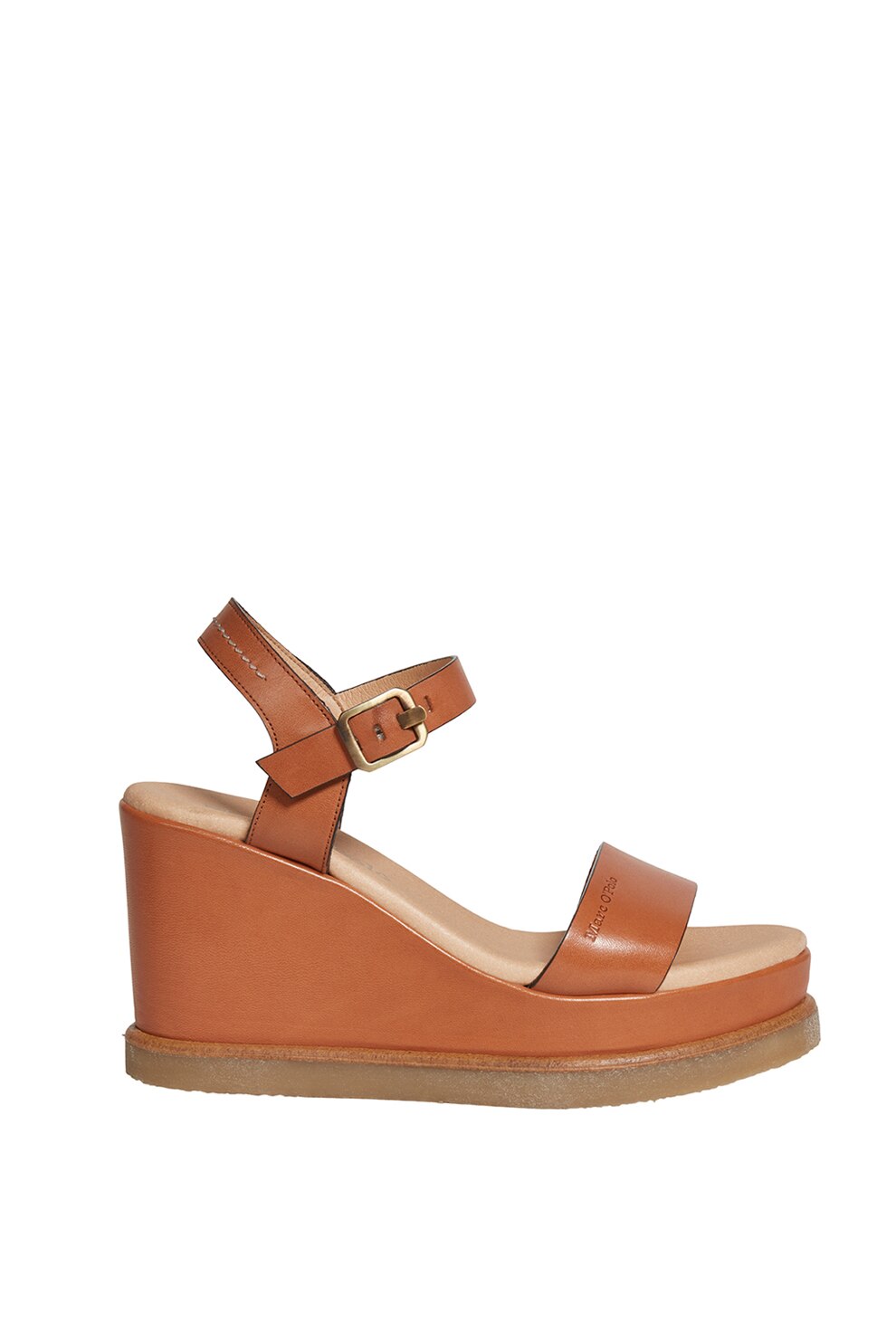 Marc O'Polo, Sandale wedge de piele