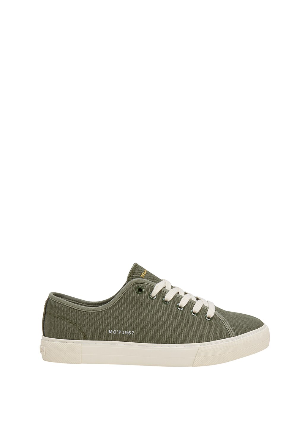 Marc O'Polo, Tenisi low-cut de umbac organic, Kaki, 44