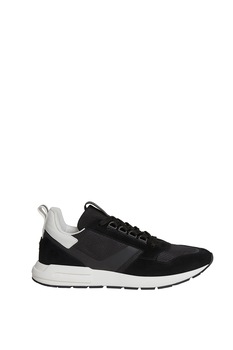 Marc O'Polo, Pantofi sport cu insertii de piele intoarsa Marc O'Polo, Pantofi sport cu insertii de piele intoarsa