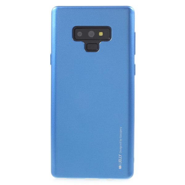 Husa Mercury iJelly Metal, Samsung Galaxy J4, Albastru