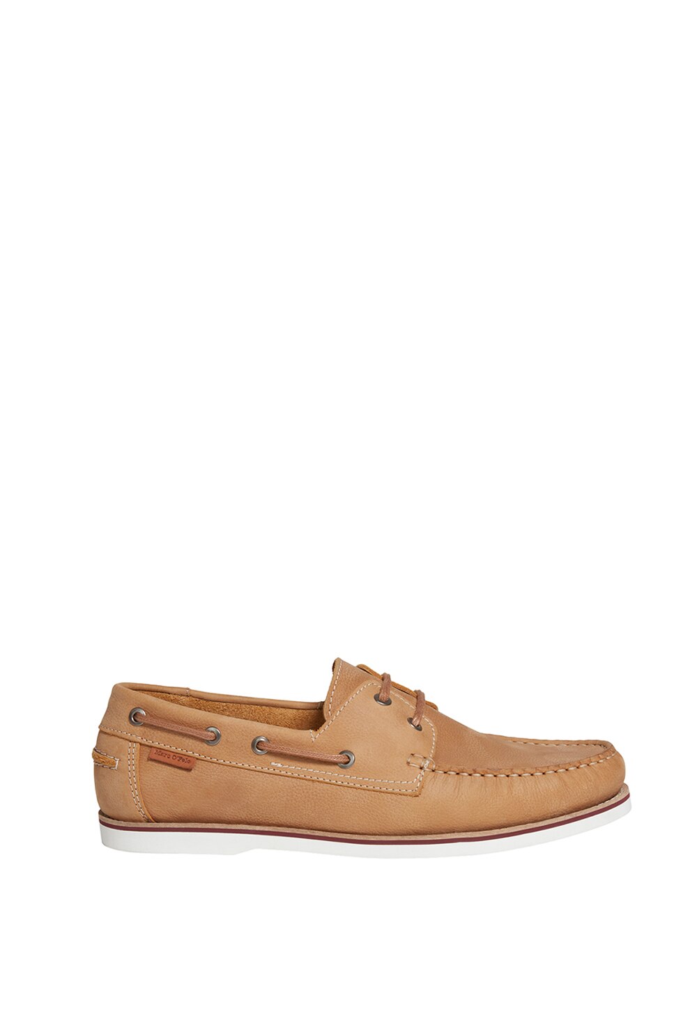 Marc O'Polo, Pantofi boat de piele nabuc