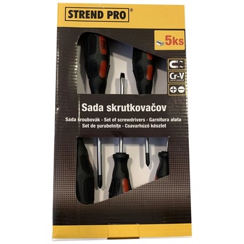 Set surubelnite Strend Pro SD9962, drepte si in cruce, 5 piese, Cr-V Set surubelnite Strend Pro SD9962, drepte si in cruce, 5 piese, Cr-V